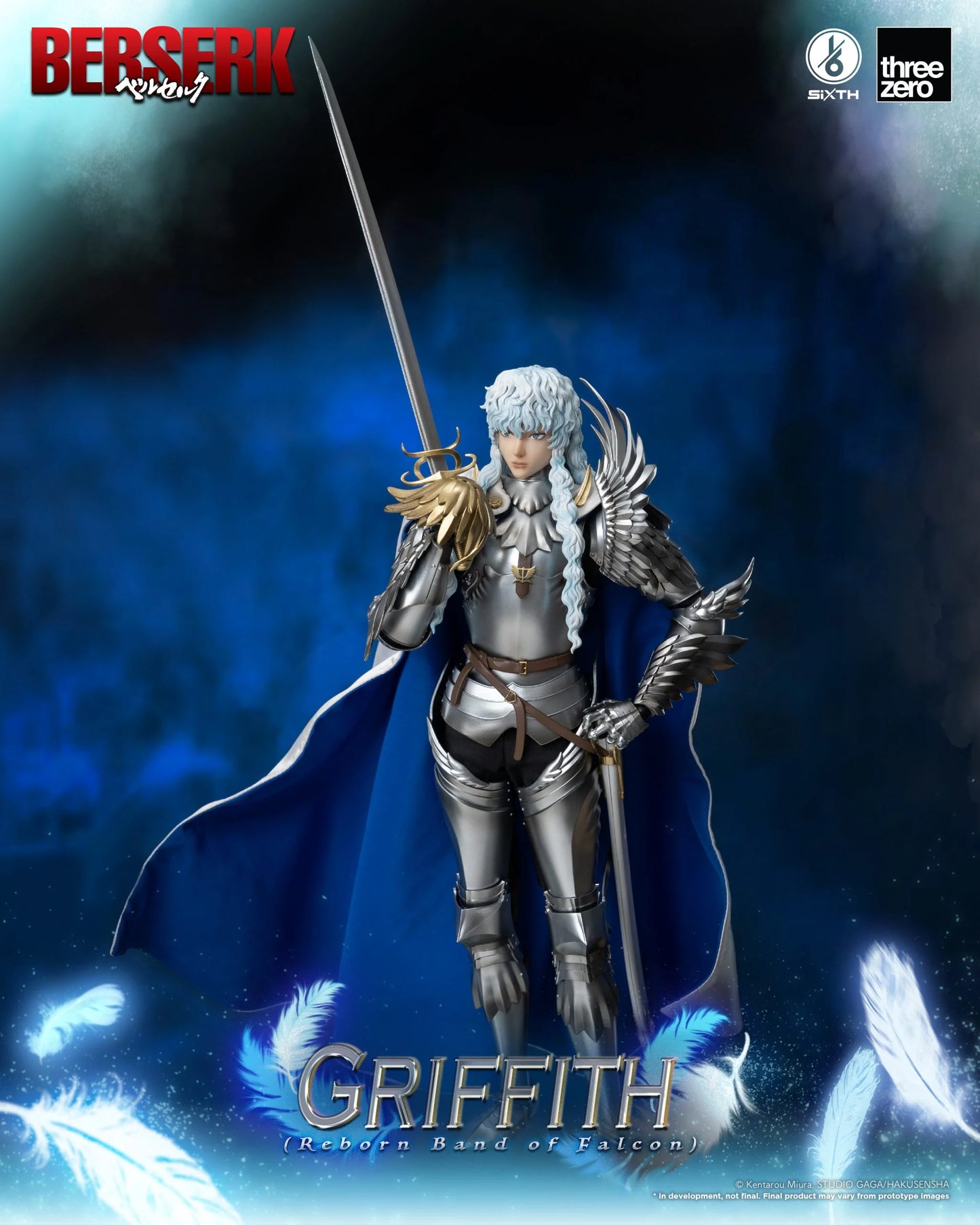 [IN STOCK in HK] Threezero BERSERK Griffith (Reborn Band of Falcon)