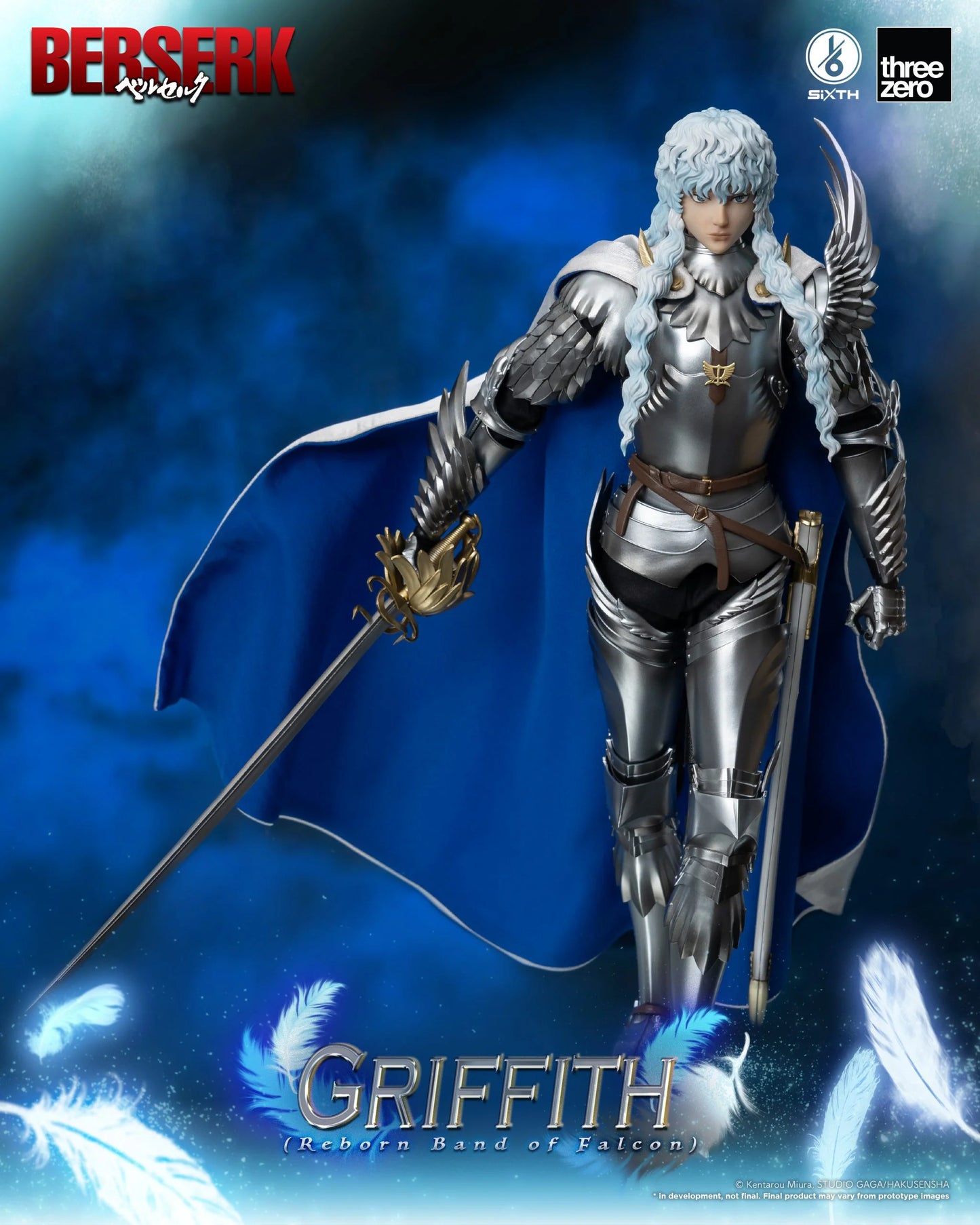 [IN STOCK in HK] Threezero BERSERK Griffith (Reborn Band of Falcon)