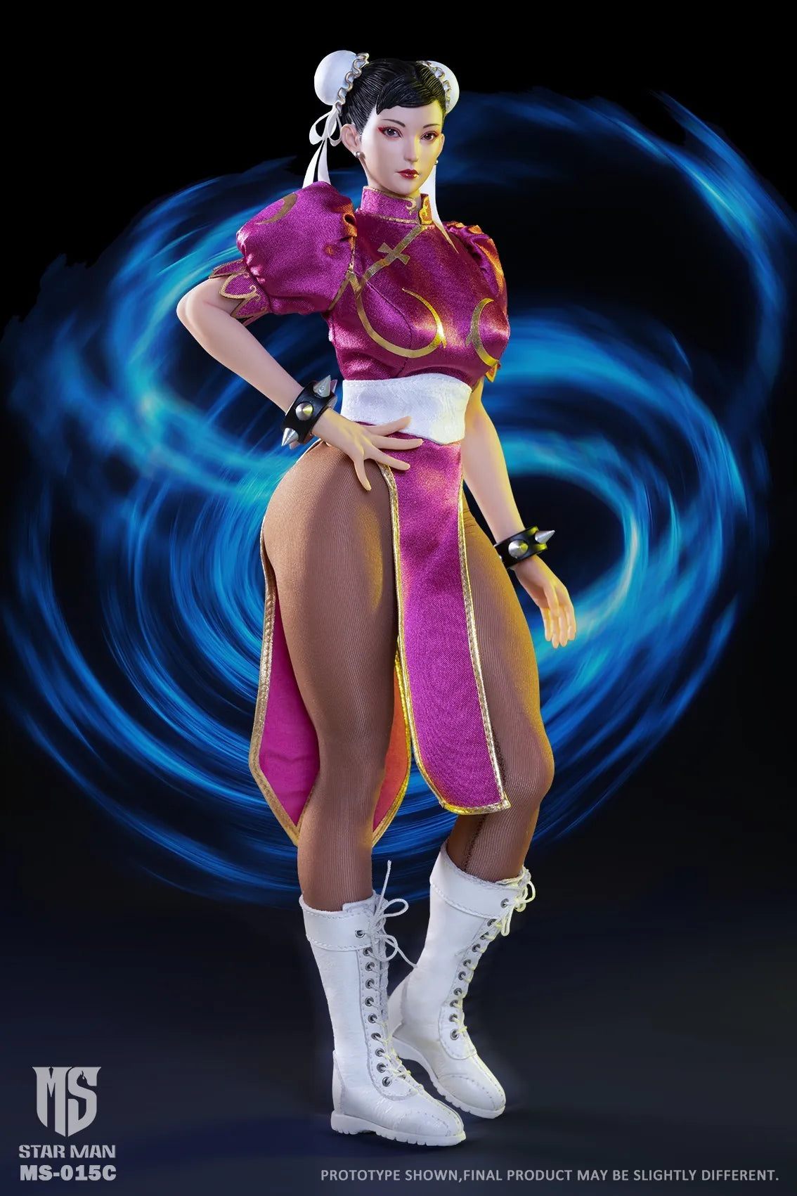 [PRE-ORDER] STAR MAN 1/6 MS-015A Female fighter Chun-li (Red Version)