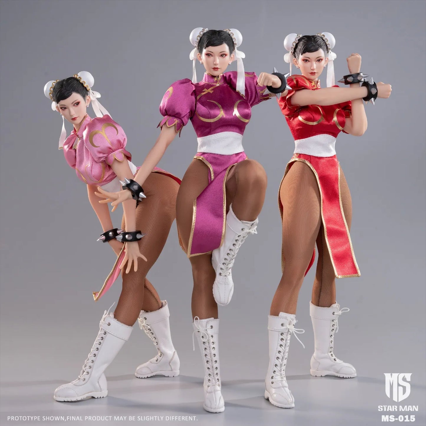 [PRE-ORDER] STAR MAN 1/6 MS-015A Female fighter Chun-li (Red Version)