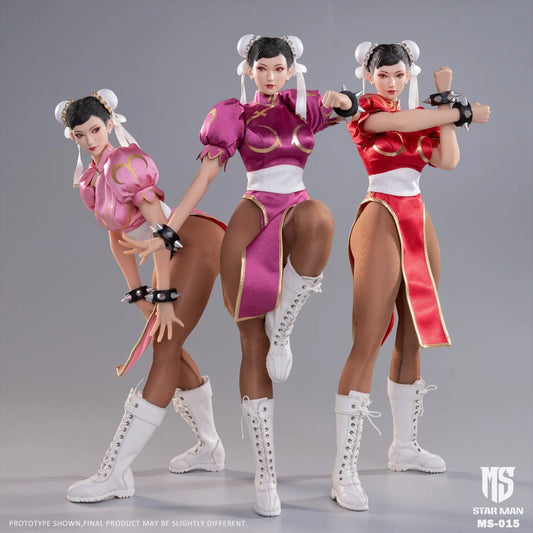 [PRE-ORDER] STAR MAN 1/6 MS-015C Female fighter Chun-li (Purple Version)