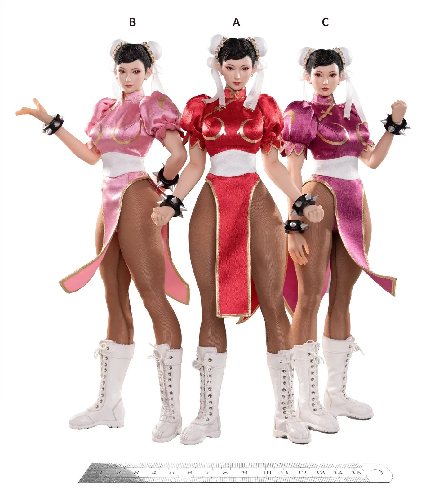 [PRE-ORDER] STAR MAN 1/6 MS-015A Female fighter Chun-li (Red Version)