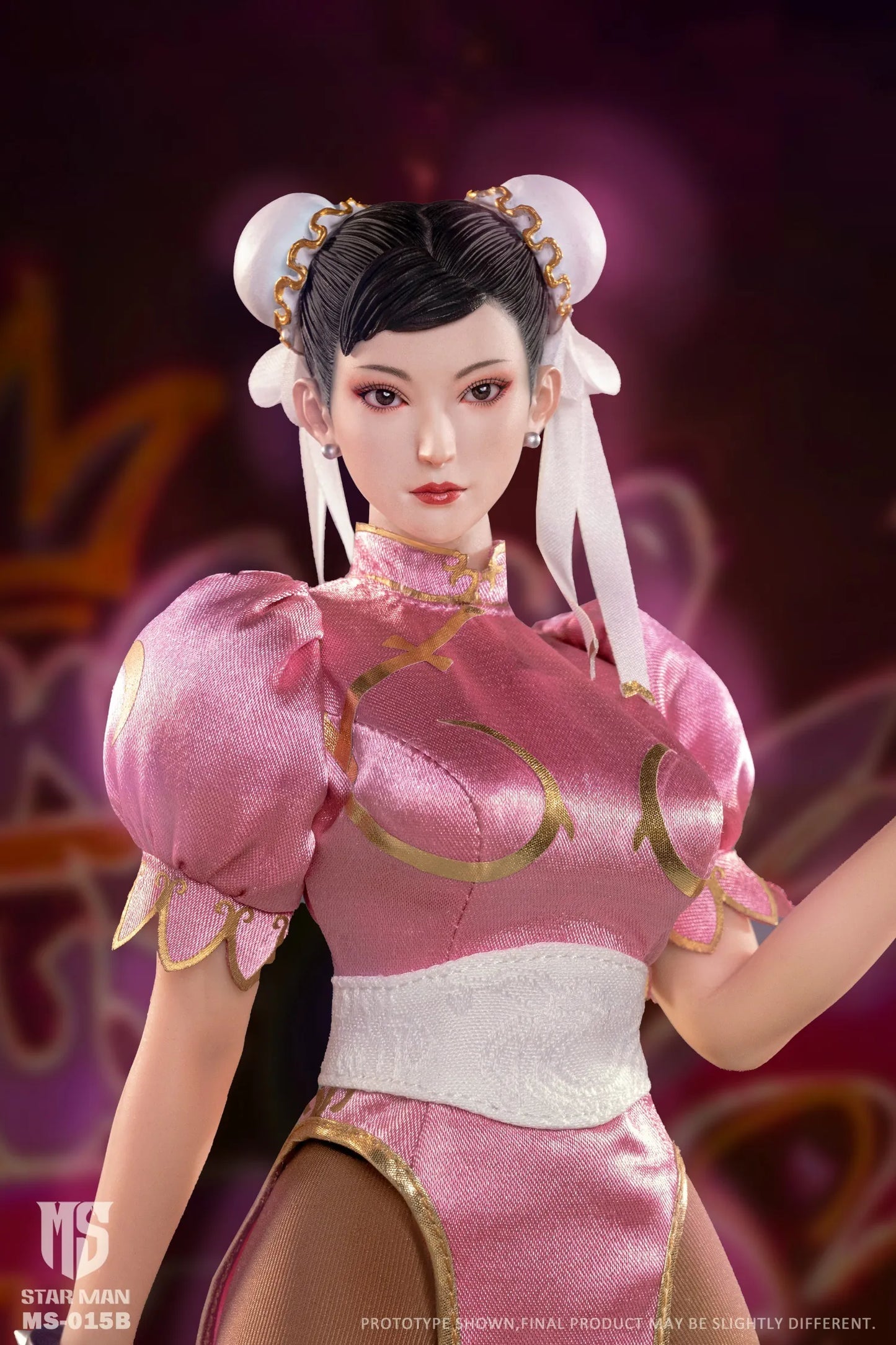 [PRE-ORDER] STAR MAN 1/6 MS-015A Female fighter Chun-li (Red Version)