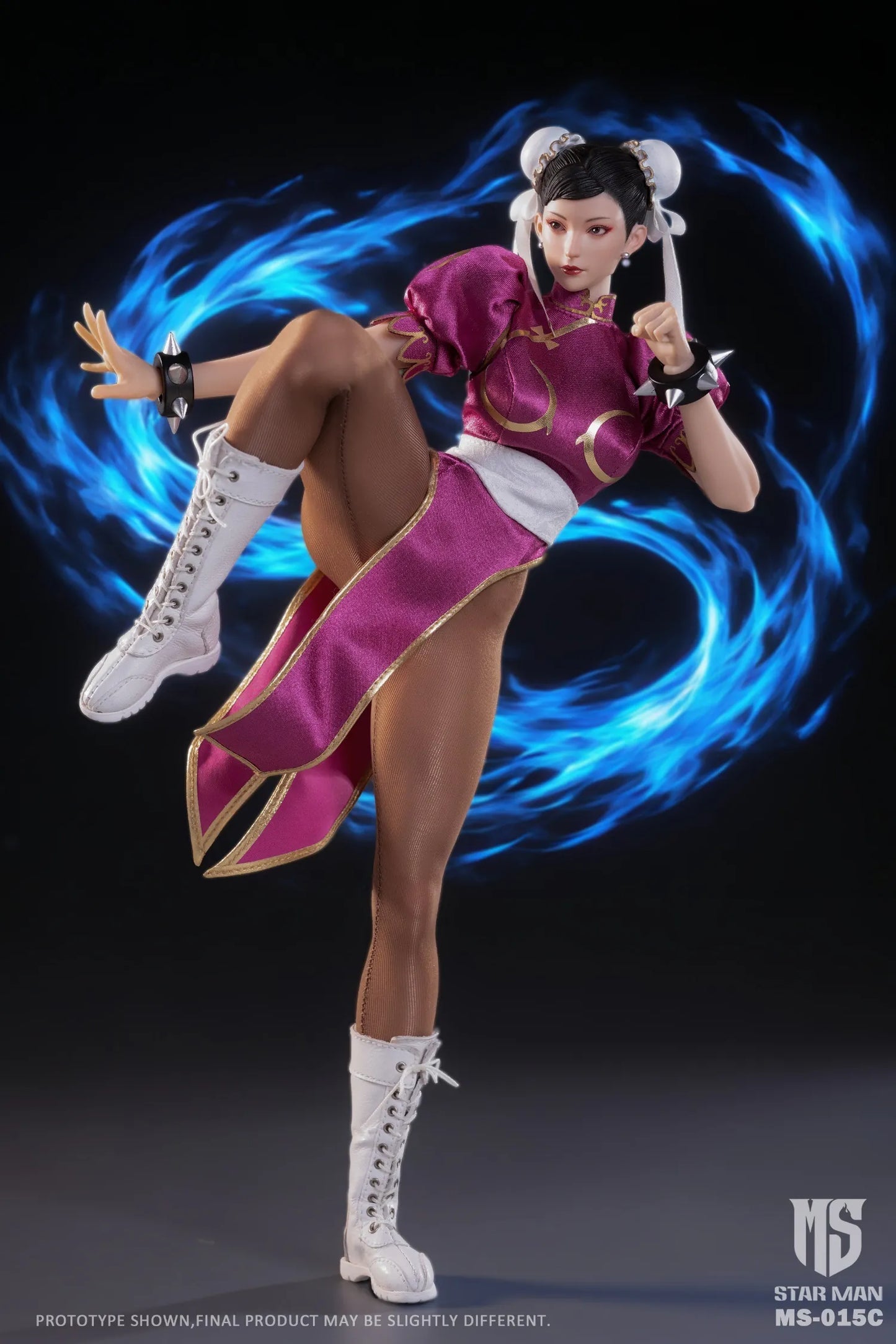 [PRE-ORDER] STAR MAN 1/6 MS-015A Female fighter Chun-li (Red Version)