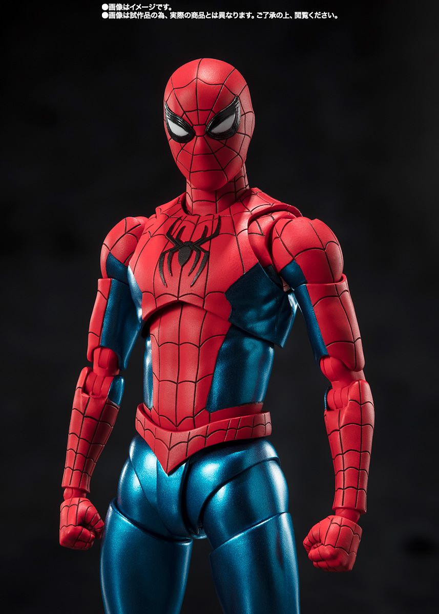 [IN STOCK in AU] S.H.Figuarts Spider-Man No Way Home New Red & Blue Suit