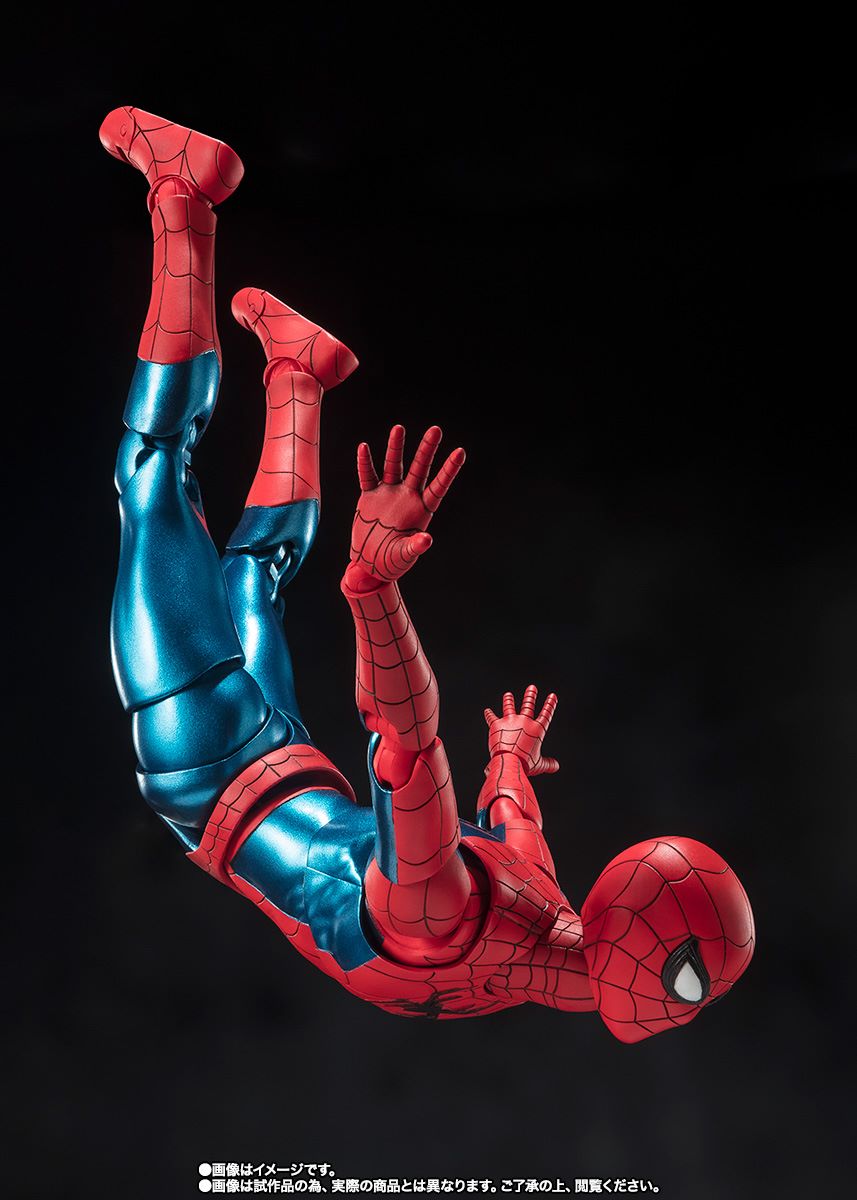 [IN STOCK in AU] S.H.Figuarts Spider-Man No Way Home New Red & Blue Suit