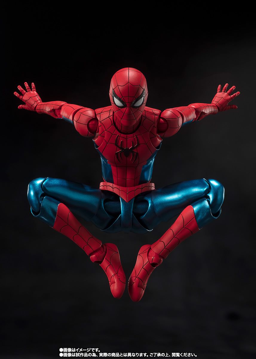 [IN STOCK in AU] S.H.Figuarts Spider-Man No Way Home New Red & Blue Suit