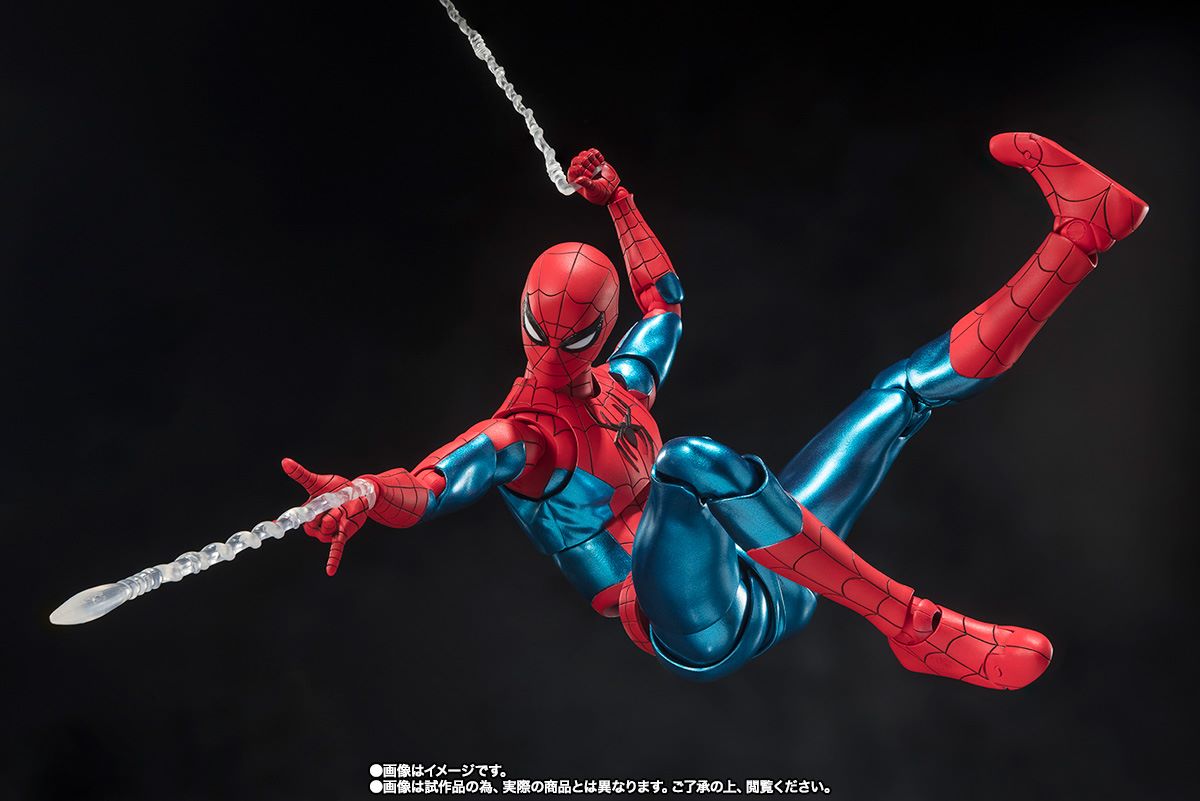 [IN STOCK in AU] S.H.Figuarts Spider-Man No Way Home New Red & Blue Suit