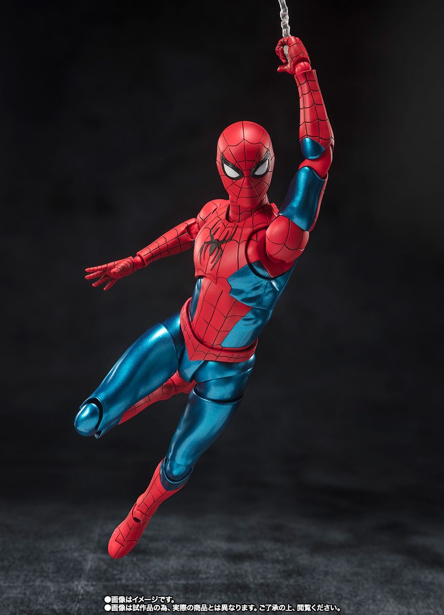 [IN STOCK in AU] S.H.Figuarts Spider-Man No Way Home New Red & Blue Suit