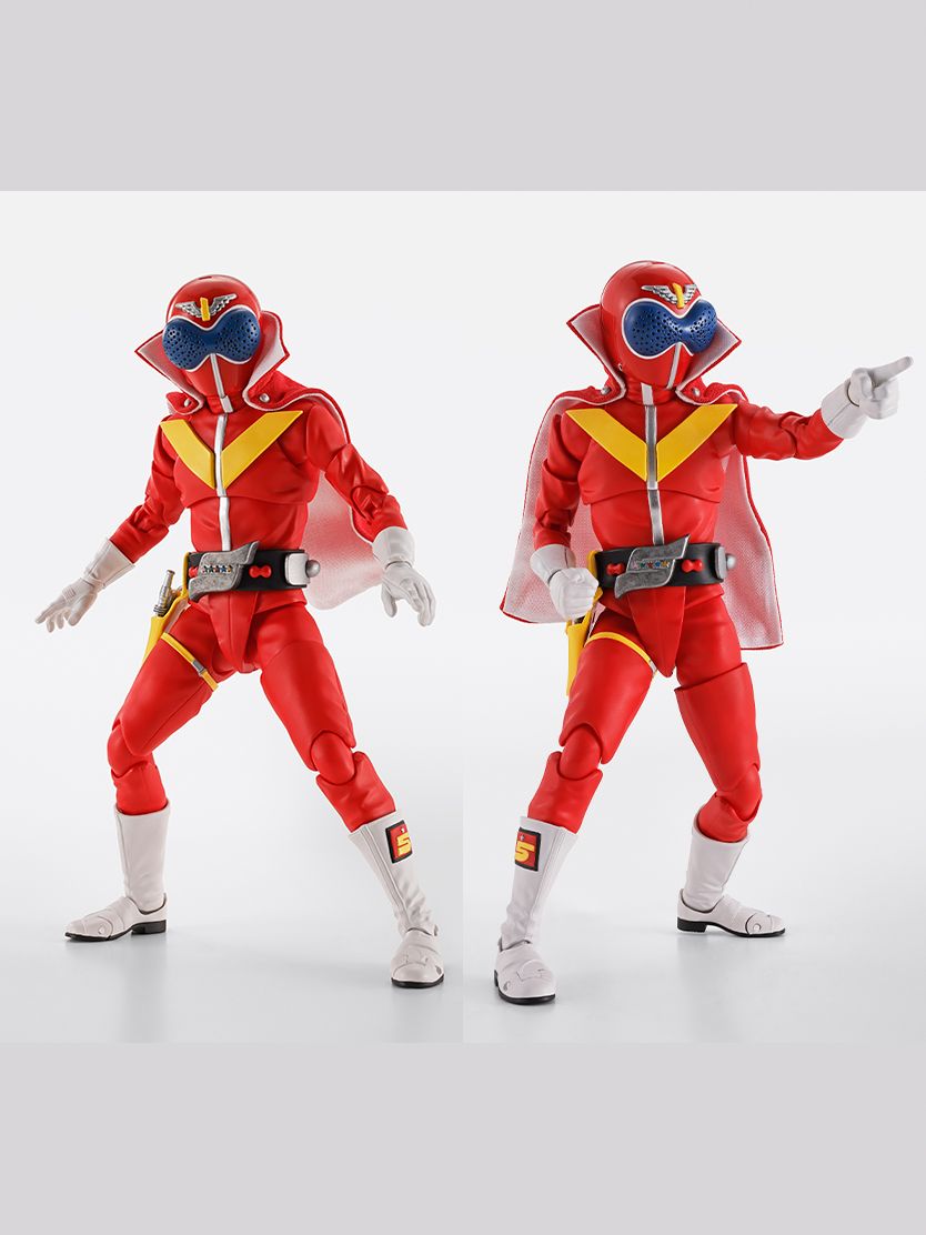 [PRE-ORDER] S.H.Figuarts (SHINKOCCHOU SEIHOU) Himitsu Sentai Gorenjer AKARENGER Super Sentai 50th Anniversary Ver.