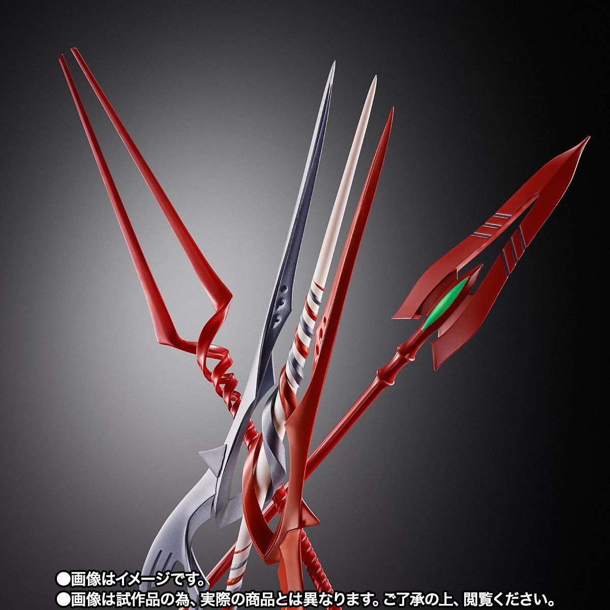 [PRE-ORDER] Metal Build Evangelion 3 SPEARS SET FOR EVANGELION 30th with the spear Another color