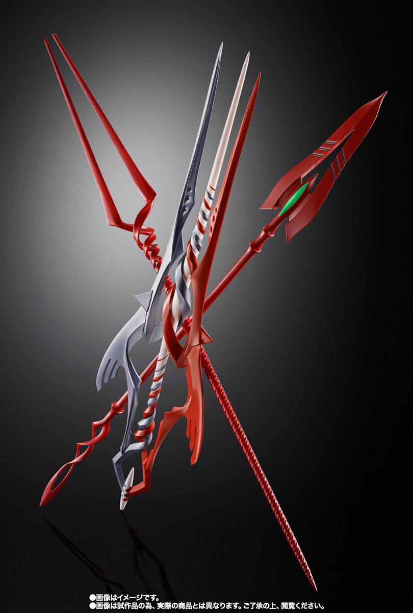 [PRE-ORDER] Metal Build Evangelion 3 SPEARS SET FOR EVANGELION 30th with the spear Another color