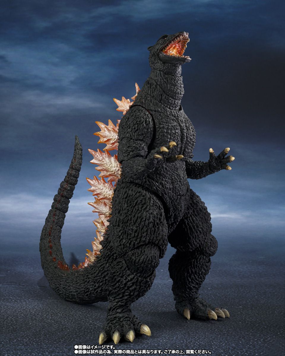 [PRE-ORDER] S.H.MonsterArts GODZILLA (2004) HEAT RAY Ver. VS SHIN GOTENGO