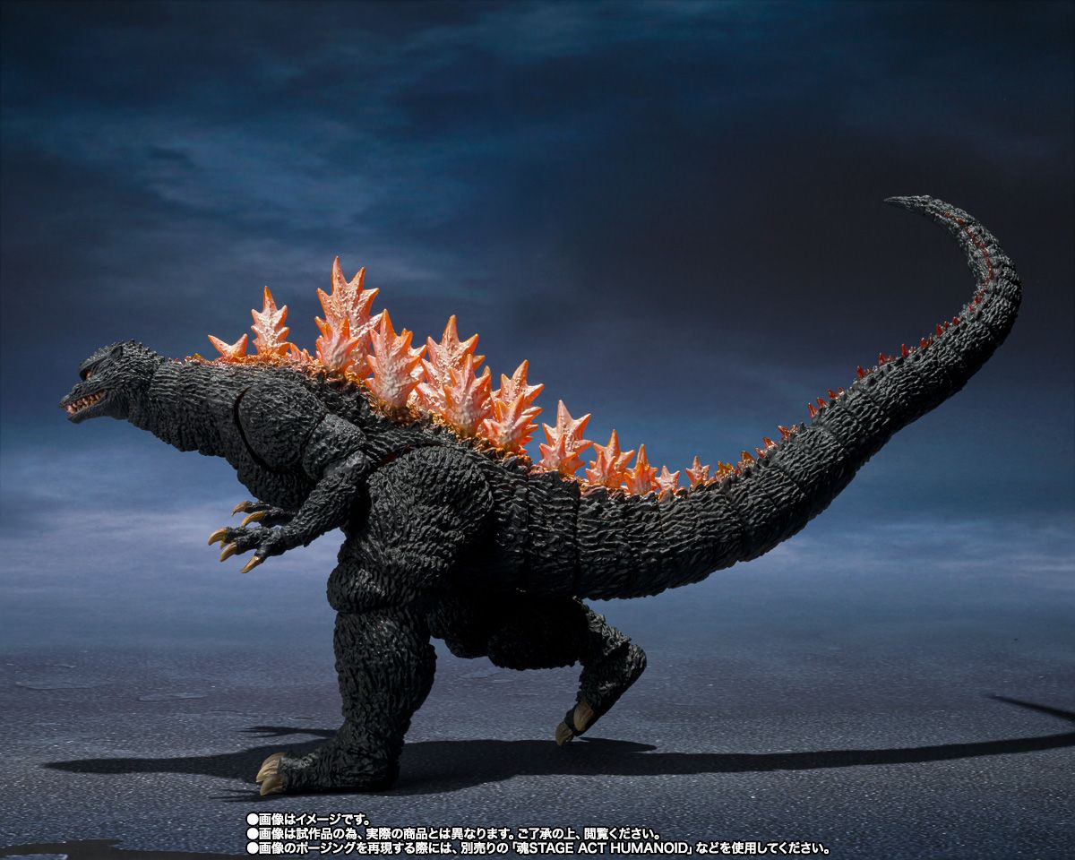 [PRE-ORDER] S.H.MonsterArts GODZILLA (2004) HEAT RAY Ver. VS SHIN GOTENGO