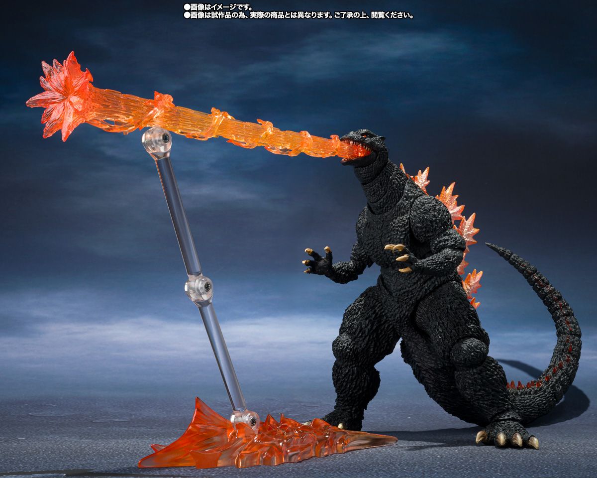 [PRE-ORDER] S.H.MonsterArts GODZILLA (2004) HEAT RAY Ver. VS SHIN GOTENGO