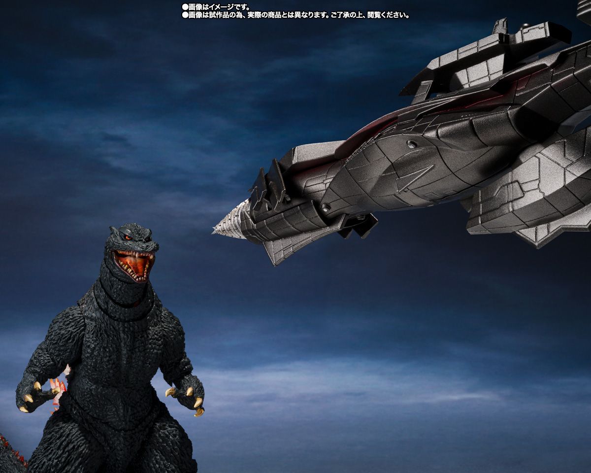 [PRE-ORDER] S.H.MonsterArts GODZILLA (2004) HEAT RAY Ver. VS SHIN GOTENGO