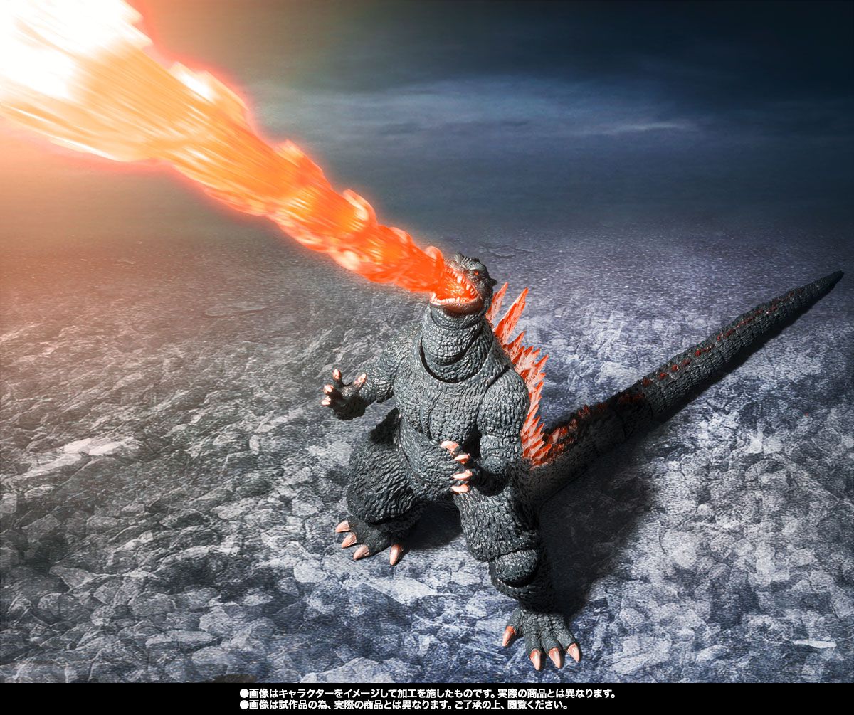 [PRE-ORDER] S.H.MonsterArts GODZILLA (2004) HEAT RAY Ver. VS SHIN GOTENGO