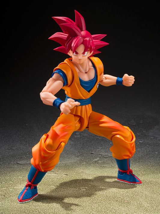 [PRE-ORDER] S.H.Figuarts Dragon Ball Super SUPER SAIYAN GOD SON GOKU (GOD AURA)