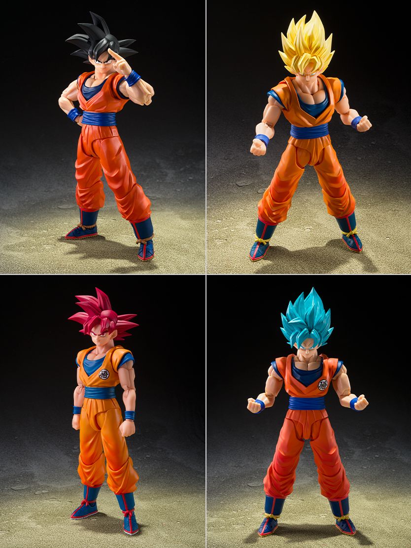 [PRE-ORDER] S.H.Figuarts Dragon Ball Super SUPER SAIYAN GOD SON GOKU (GOD AURA)