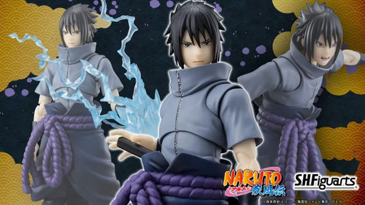 [PRE-ORDER] S.H.Figuarts NARUTO Shippuden Sasuke Uchiha Solitary Shinobi