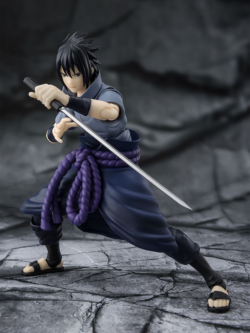 [PRE-ORDER] S.H.Figuarts NARUTO Shippuden Sasuke Uchiha Solitary Shinobi