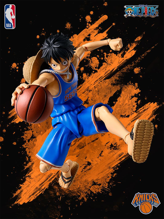 [PRE-ORDER] S.H.Figuarts ONE PIECE x NBA MONKEY.D.LUFFY NEW YORK KNICKS ver.