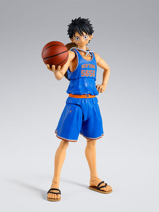 [PRE-ORDER] S.H.Figuarts ONE PIECE x NBA MONKEY.D.LUFFY NEW YORK KNICKS ver.