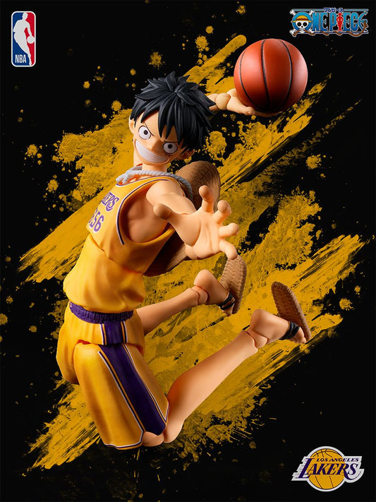 [PRE-ORDER] S.H.Figuarts ONE PIECE x NBA MONKEY.D.LUFFY LOS ANGELES LAKERS ver.