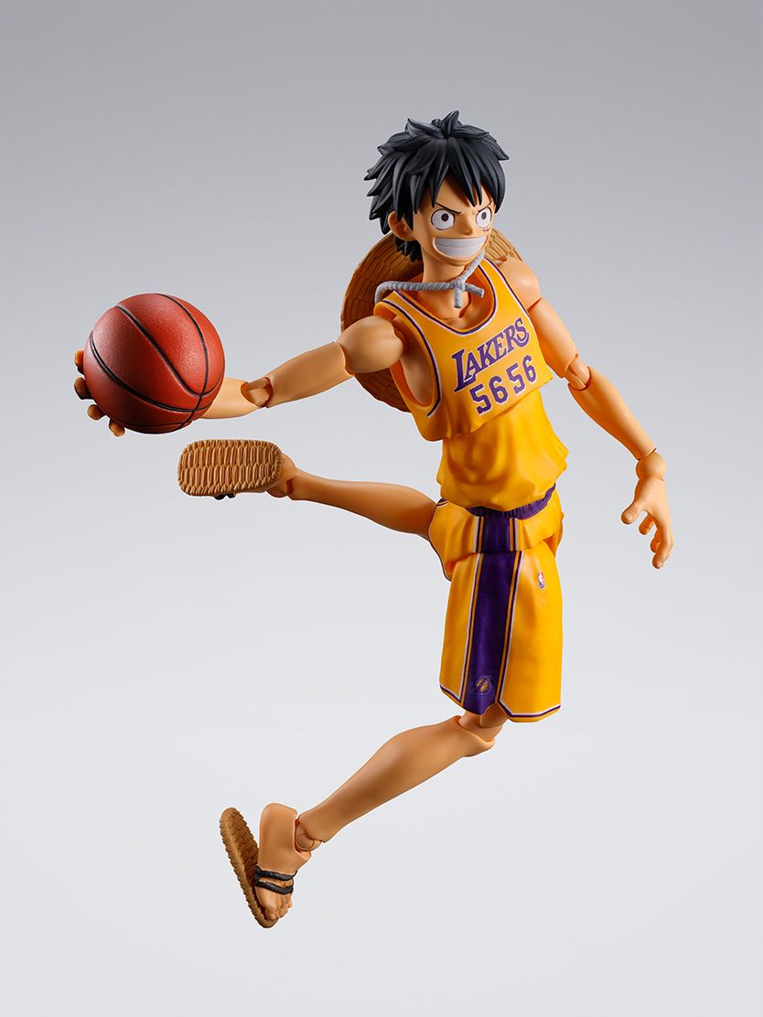 [PRE-ORDER] S.H.Figuarts ONE PIECE x NBA MONKEY.D.LUFFY LOS ANGELES LAKERS ver.
