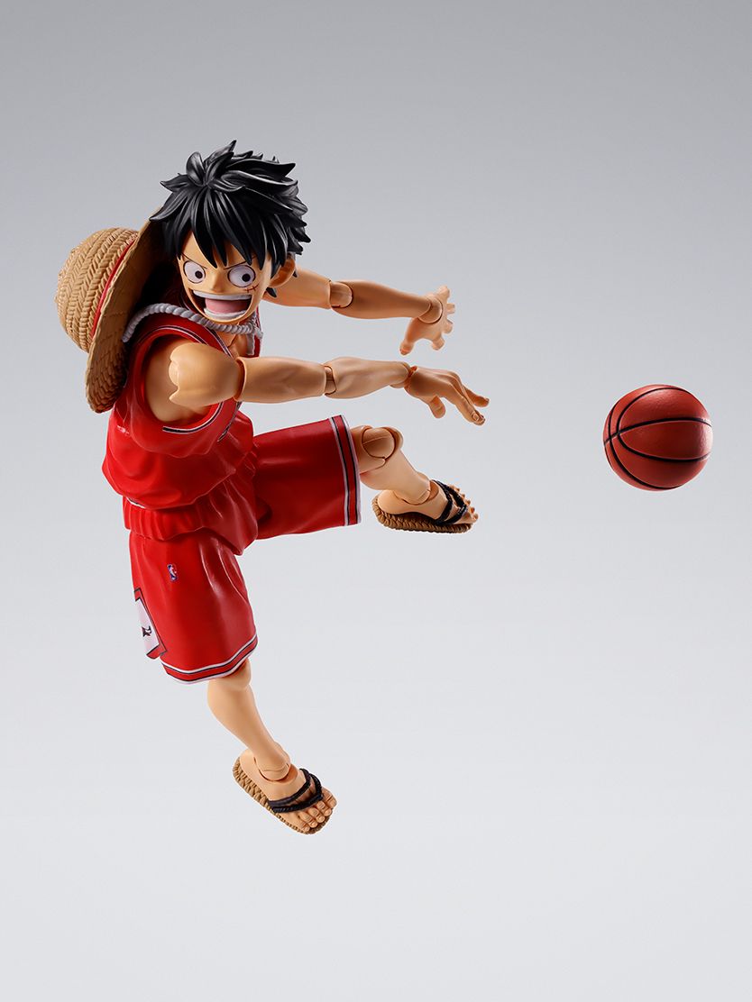 [PRE-ORDER] S.H.Figuarts ONE PIECE x NBA MONKEY.D.LUFFY CHICAGO BULLS ver.