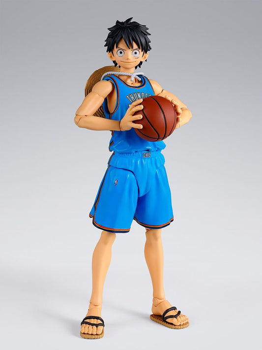 [PRE-ORDER] S.H.Figuarts ONE PIECE x NBA MONKEY.D.LUFFY OKLAHOMA CITY THUNDER ver.