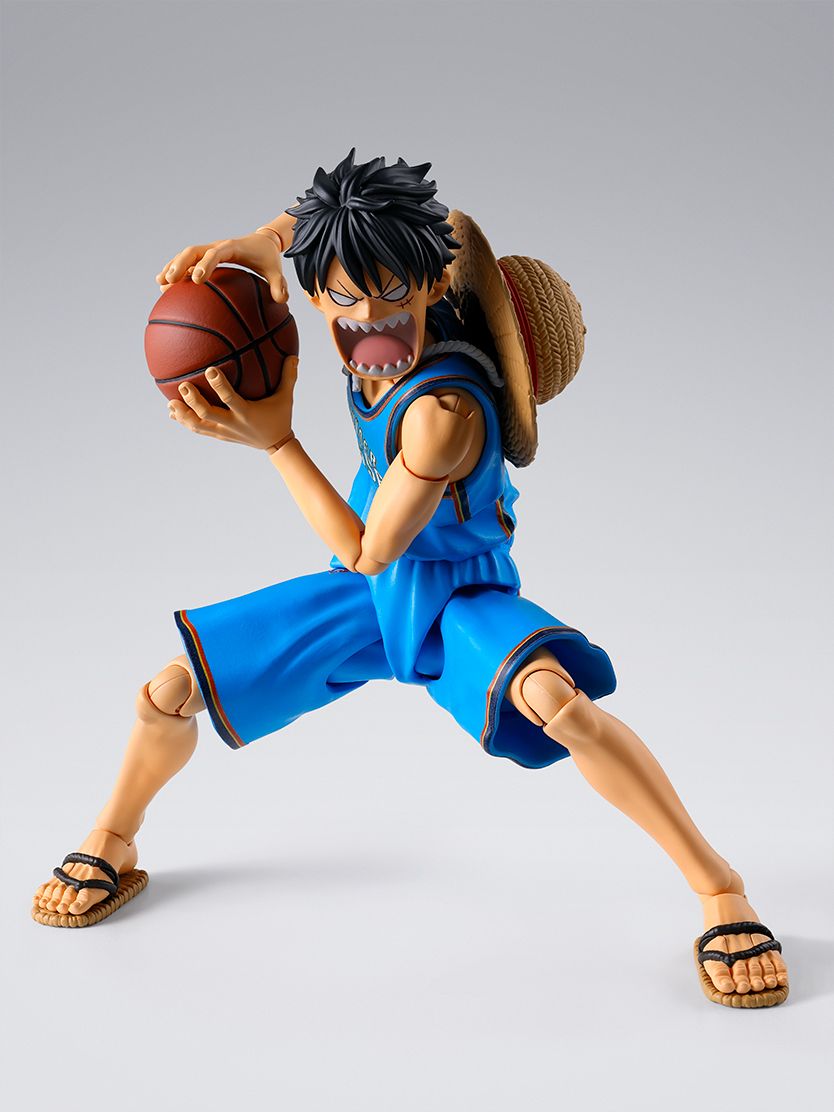 [PRE-ORDER] S.H.Figuarts ONE PIECE x NBA MONKEY.D.LUFFY OKLAHOMA CITY THUNDER ver.