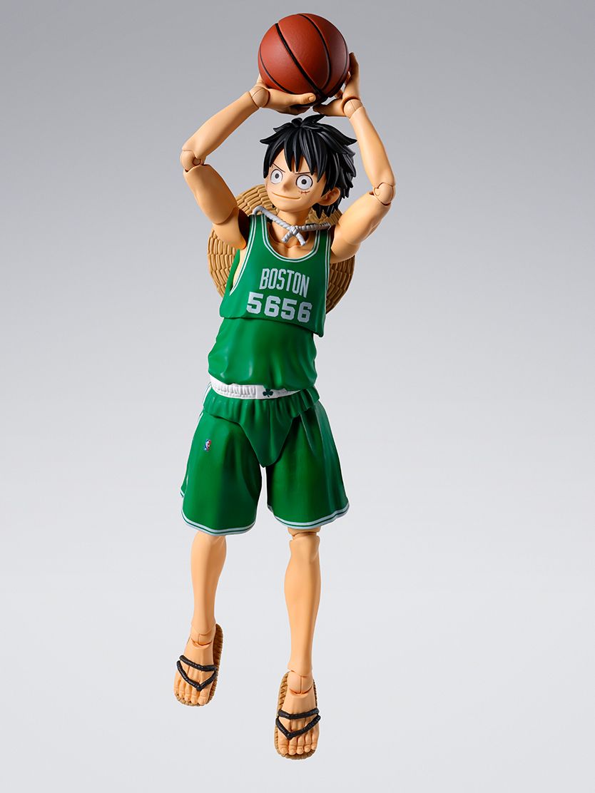 [PRE-ORDER] S.H.Figuarts ONE PIECE x NBA MONKEY.D.LUFFY BOSTON CELTICS ver.