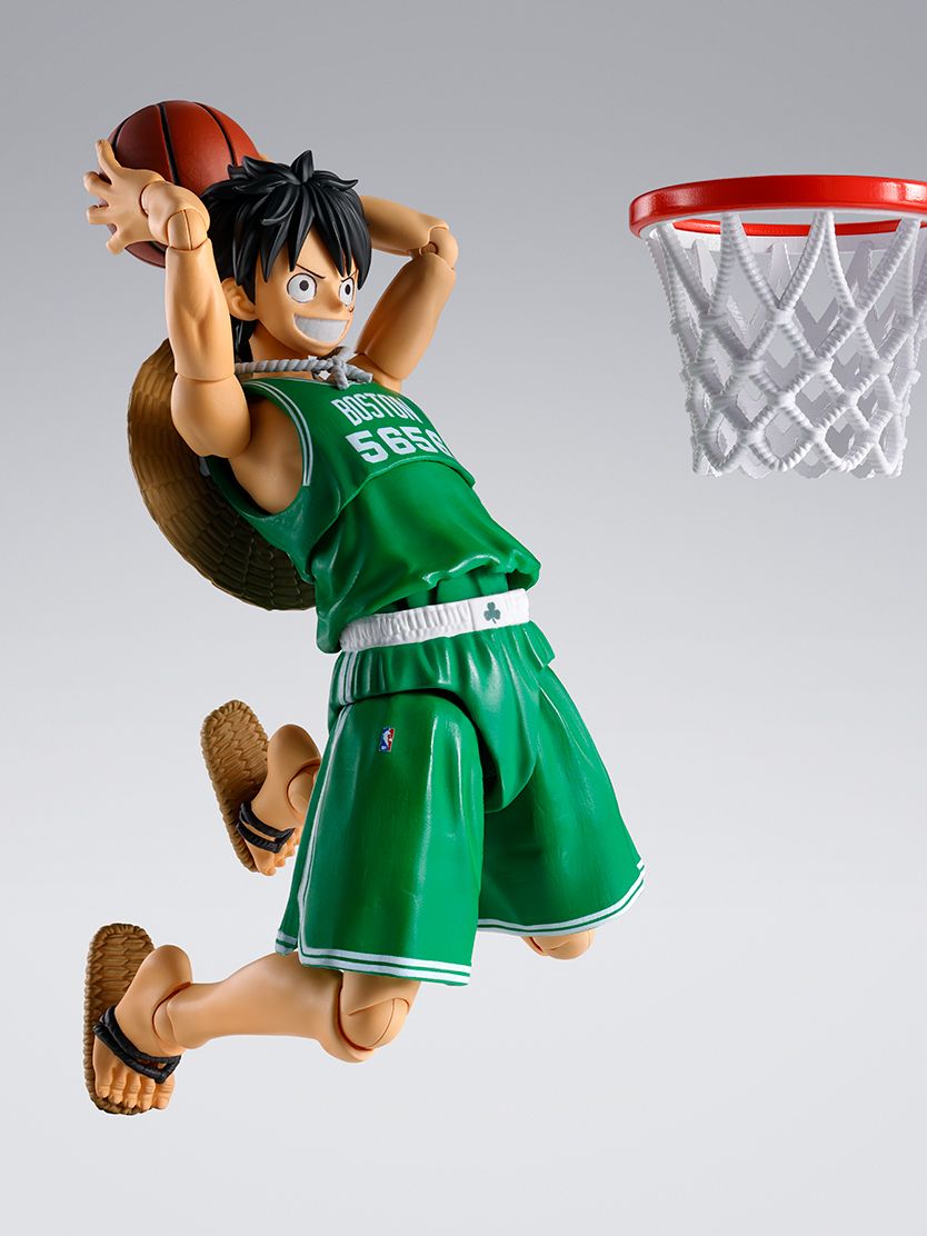 [PRE-ORDER] S.H.Figuarts ONE PIECE x NBA MONKEY.D.LUFFY BOSTON CELTICS ver.
