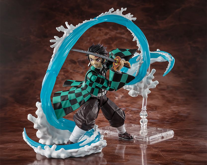 [PRE-ORDER] S.H.Figuarts Demon Slayer Tanjiro Kamado and Giyu Tomioka Water Breathing Effect Set