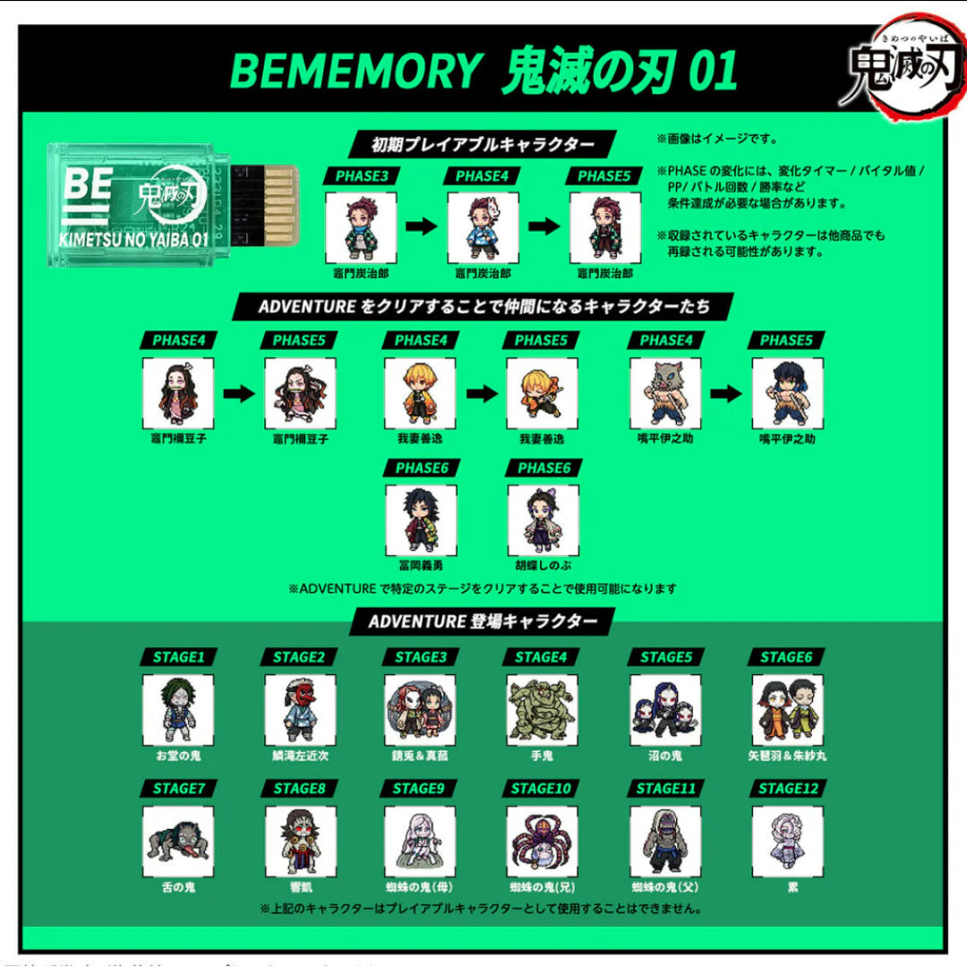 [IN STOCK in AU] Vital Bracelet BE Demon Slayer Dim Card