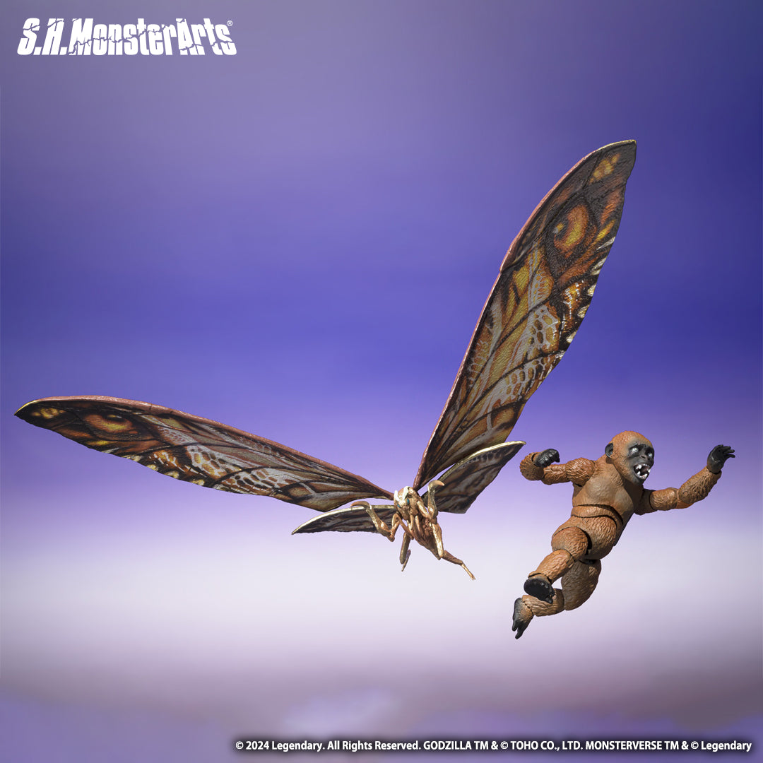 [PRE-ORDER] S.H.MonsterArts SUKO & MOTHRA [2024] FROM GODZILLA x KONG: THE NEW EMPIRE