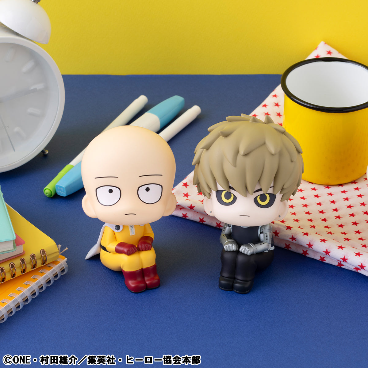 [PRE-ORDER] ONE-PUNCH MAN LOOK UP SAITAMA & GENOS SET (WITH BONUS)