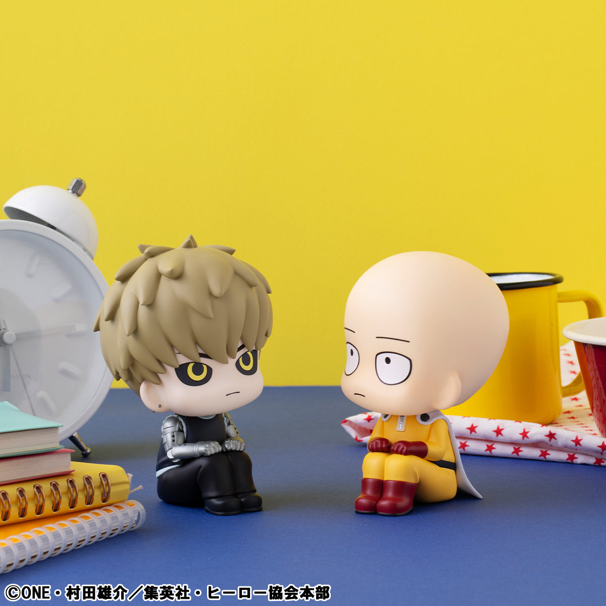 [PRE-ORDER] ONE-PUNCH MAN LOOK UP SAITAMA & GENOS SET (WITH BONUS)