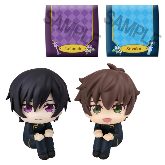 [PRE-ORDER] CODE GEASS: LELOUCH OF THE REBELLION - LOOKUP - LELOUCH LAMPEROUGE & SUZAKU KURURUGI SET (WITH BONUS)
