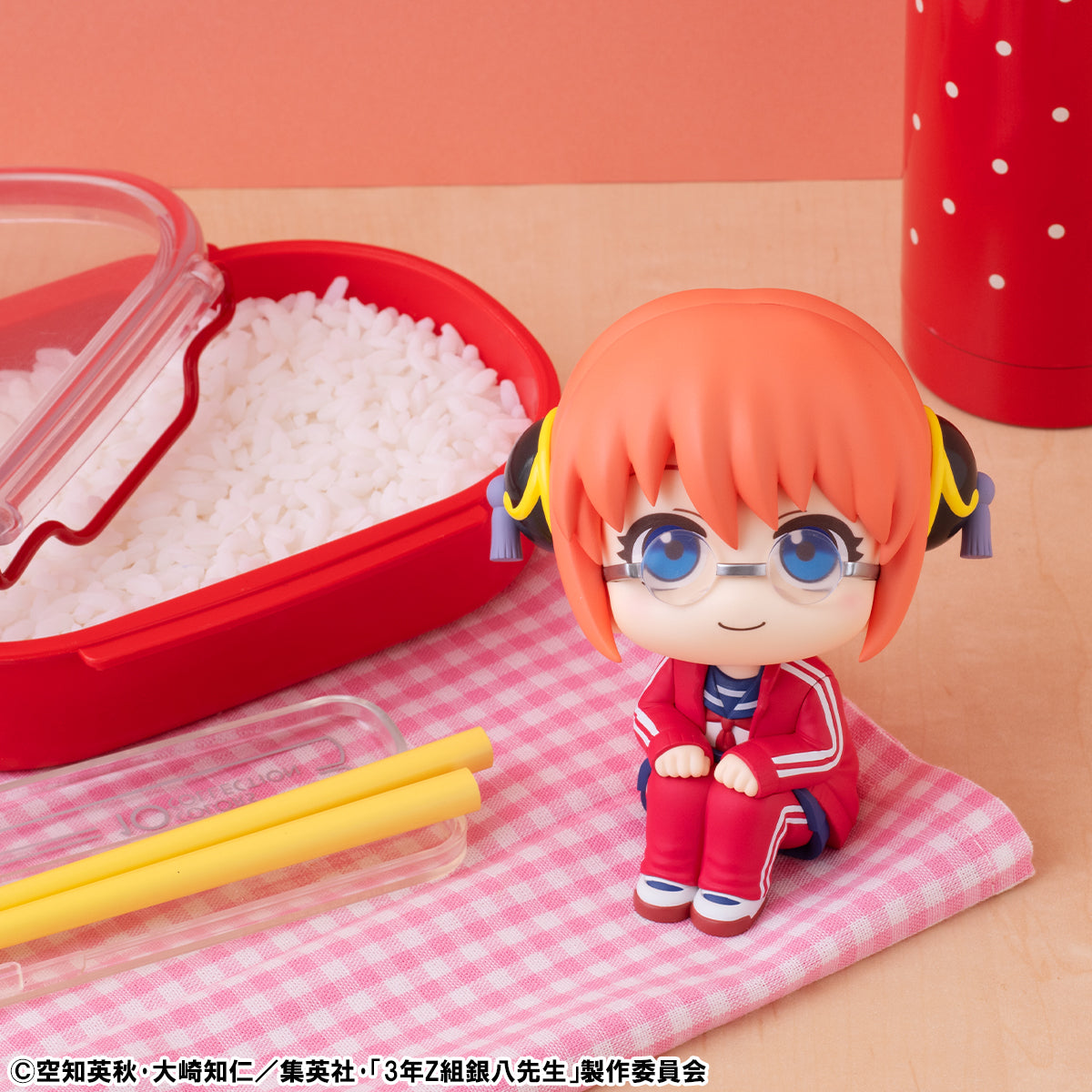 [PRE-ORDER] GINTAMA MR. GINPACHI'S ZANY CLASS - LOOK UP - KAGURA & SOGO OKITA SET (WITH BONUS)