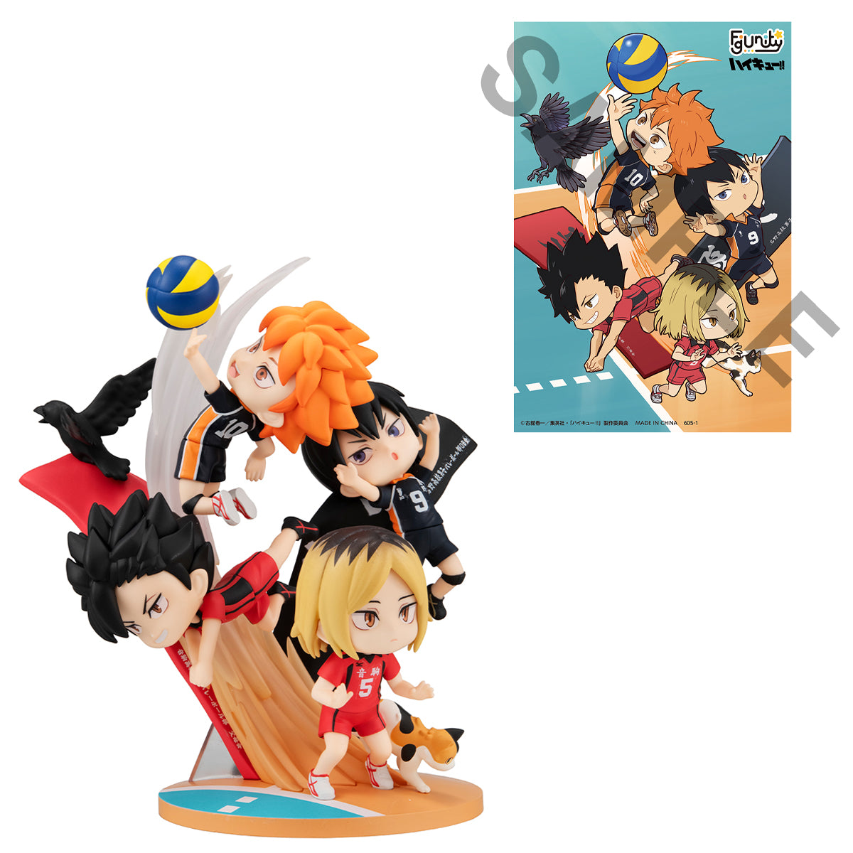 [PRE-ORDER] HAIKYU!! - FIGUNITY  (WITH BONUS)