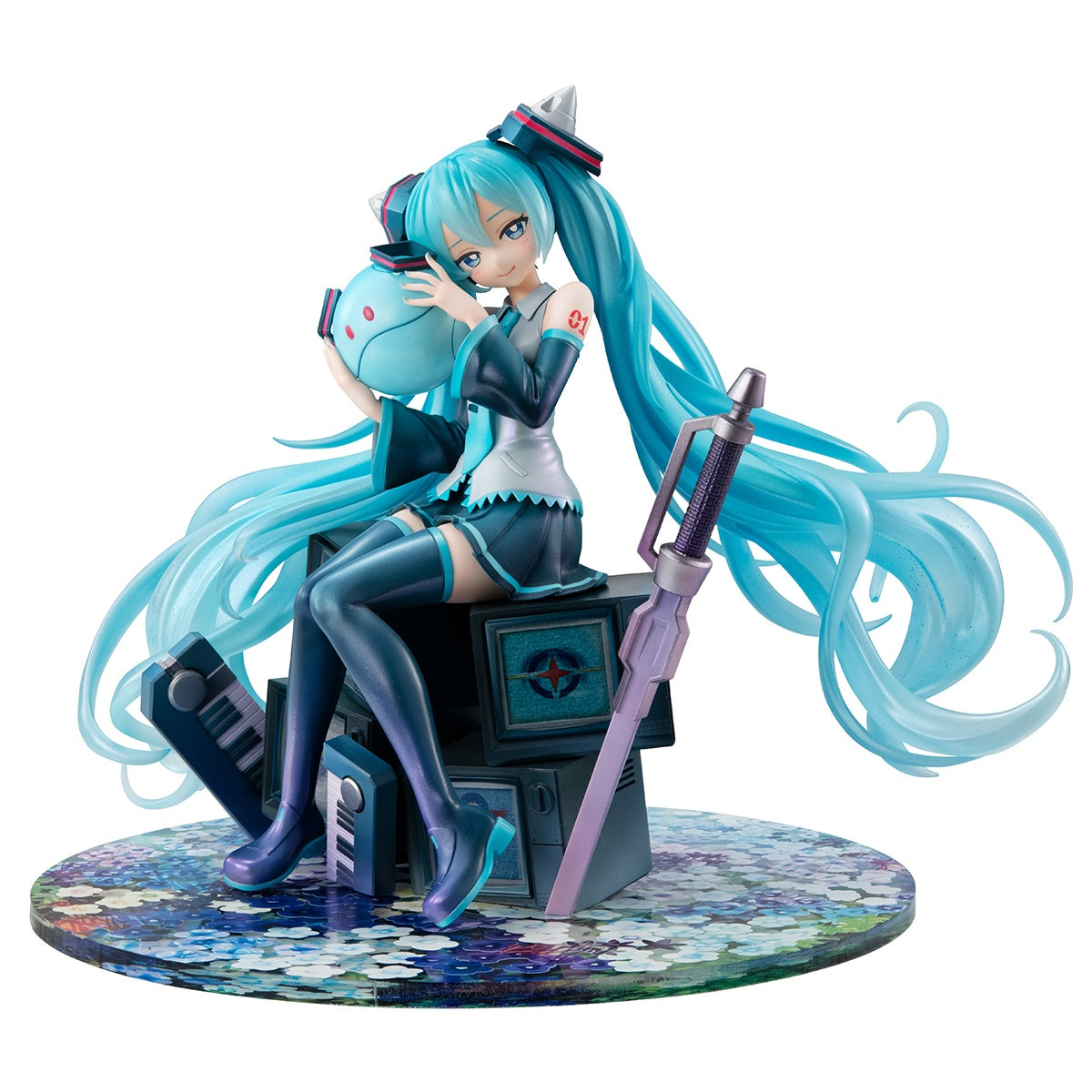 [PRE-ORDER] MOBILE SUIT GUNDAM 45TH ANNIVERSARY X HATSUNE MIKU - LUCREA - HATSUNE MIKU X OO GUNDAM