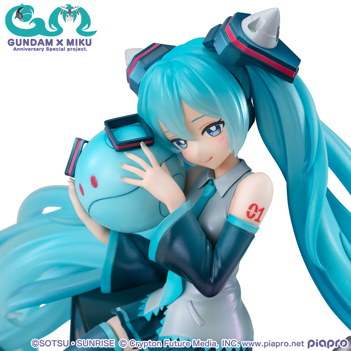 [PRE-ORDER] MOBILE SUIT GUNDAM 45TH ANNIVERSARY X HATSUNE MIKU - LUCREA - HATSUNE MIKU X OO GUNDAM