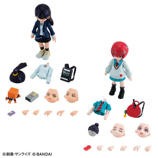 [PRE-ORDER] LINK TRAVELERS Mobile Suit Gundam GQuuuuuuX'S WORLD MACHU & NYAAN SET