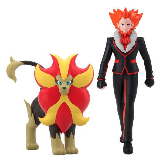 [PRE-ORDER] POKEMON SCALE WORLD KALOS REGION LYSANDRE & PYROAR
