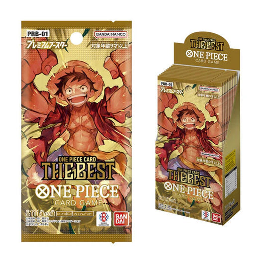 [PRE-ORDER] ONE PIECE CARD GAME Premium Booster ONE PIECE CARD THE BEST [PRB-01] (Box of 10packs)