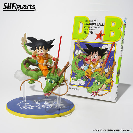 [PRE-ORDER] S.H.Figuarts Dragon Ball Son Goku & Dragon (Ryu) 40th Anniversary Edition