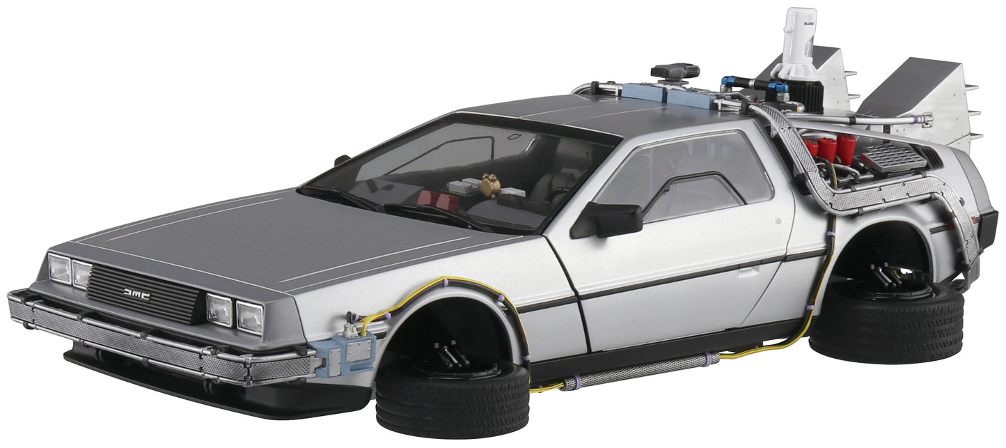 [PRE-ORDER] 1/24 Back to The Future Part II Time Machine Movie Mecha Model (With Bonus Parts)