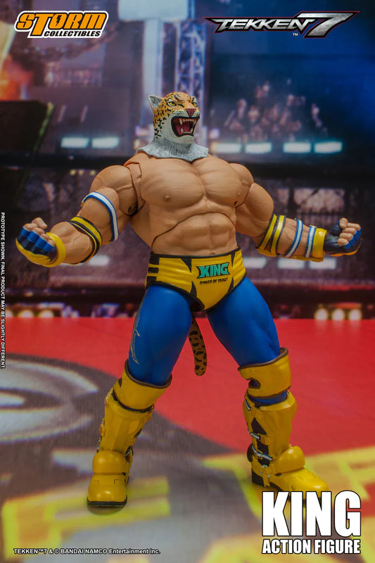 [IN STOCK in HK] Storm Collectibles Tekken 7 KING Action Figure